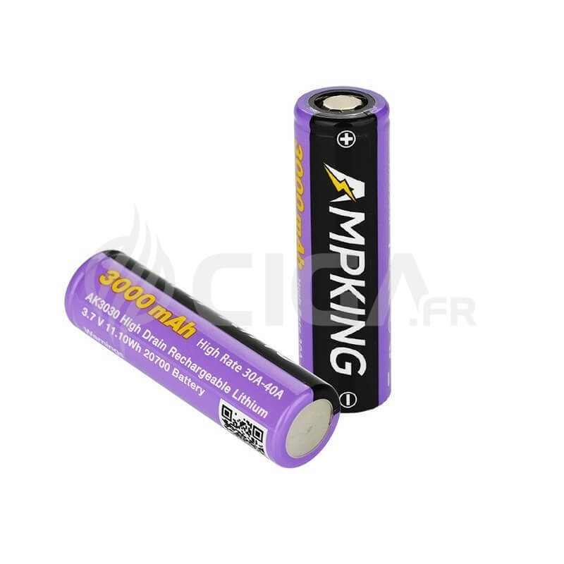 Accus 20700 en 3000mah - Ampking Accus 20700 en 3000mah - Ampking