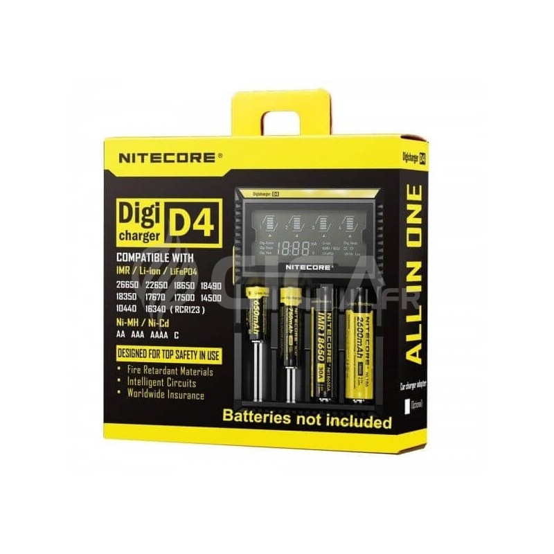 Sysmax D4 Digicharger - Nitecore Sysmax D4 Digicharger - Nitecore