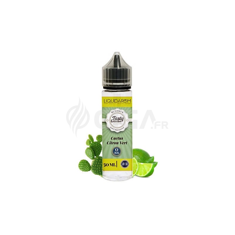 E-liquide Cactus Citron vert en 50ml de Tasty Collection de Liquidarom. E-liquide Cactus Citron vert en 50ml de Tasty Collection de Liquidarom.