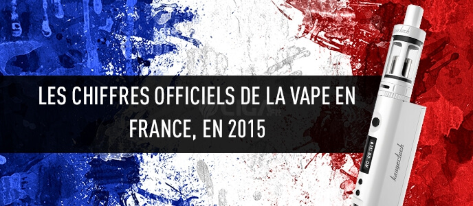 Les chiffres officiels de la vape en France, en 2015 Les chiffres officiels de la vape en France, en 2015